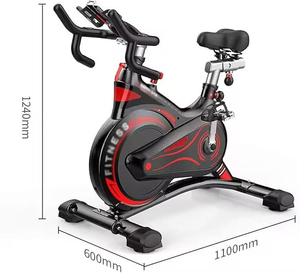 Vélo de spinning magnétique YX <span class=keywords><strong>Hometrainer</strong></span> avec volant d'inertie pour adultes – Équipement de fitness pour la maison - Product Image 3