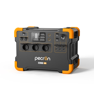 Station d'alimentation portable PECRON E2000LFP type EU 1920Wh 2000W LiFePO4 230V, onde sinusoïdale pure, utilisation domestique et extérieure - Product Image 1