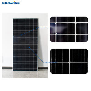 Pannelli Solari 625-650W ad Alta Efficienza Tipo-N per Moduli Fotovoltaici Monofacciali 156 Mezze Celle Mono-Si TUV CE <span class=keywords><strong>CQC</strong></span> ISO per Solare - Product Image 3