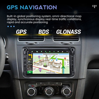 MEKEDE 8core lecteur dvd de voiture Radio stéréo GPS WIFI petit écran pas de machine de contrôle pour 8 pouces VW