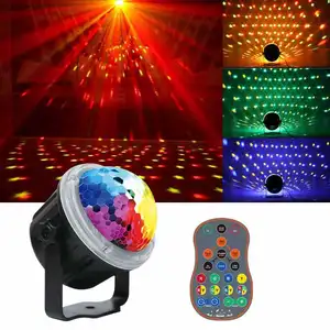 Nouvelle lampe LED étoile jaune Dj décoration fête scène lumière disco boule lumières pour atmosphère de voiture magique