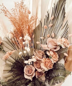 Vente flash : grandes feuilles de <span class=keywords><strong>palmier</strong></span> séchées naturelles pour la décoration de mariage - Product Image 3