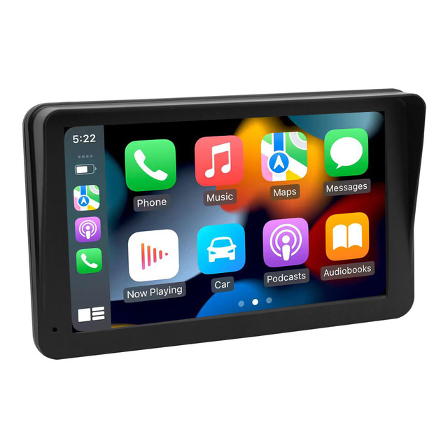 Hot Cross-Border Sale 7-Inch Portable Wireless Carplay MP5 Player PND Car Navigation Dashboard Placement USB Connection 1-Year