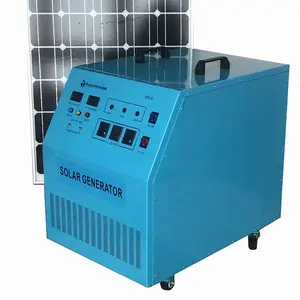 Solar Power Generator 2000w Energy System Gerador 2000 Watt Hybrid Solar Generator for House Use Solar