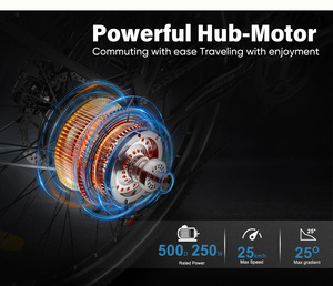 จักรยานไฟฟ้าสำหรับผู้หญิง OEM/ODM ขนาด 26 นิ้ว 7 สปีด แบตเตอรี่ 36V15AH แบบซ่อน ระยะทางไกล โครงเหล็ก ใช้ในเมือง ลดราคา - Product Image 4