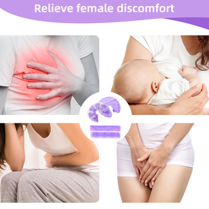 Novo Lançamento: Pacote Quente/Frio para Alívio Pós-Parto com Pérolas de GEL, Conjunto de Bolsas de Gelo com Envoltório de Tecido Macio - Product Image 4