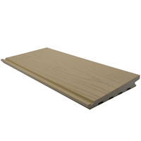 Panneaux de revêtement de mur de terrasse en bois composite d'ingénierie extérieure en PVC/PVC
