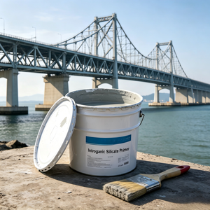 Peintures anticorrosion pour structures en acier industrielles Hsea Heat 530, apprêt inorganique au silicate de zinc pour ponts maritimes - Product Image 1