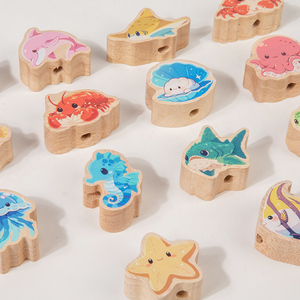 <span class=keywords><strong>Gioco</strong></span> di Equilibrio in Legno CE CPC per <span class=keywords><strong>Bambini</strong></span>, Giocattolo per Sviluppare Abilità Manuali, <span class=keywords><strong>Gioco</strong></span> di Perline Creativo a Tema Orso e <span class=keywords><strong>Pesca</strong></span> - Product Image 5
