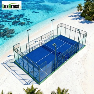 Stade flottant sur l'eau, spécialement conçu pour les stations balnéaires, doté d'un court <span class=keywords><strong>de</strong></span> paddle-tennis mobile - Product Image 4