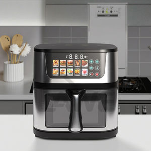 <span class=keywords><strong>Freidora</strong></span> de <span class=keywords><strong>Aire</strong></span> de 9L Mejor Valorada por los Consumidores |   Electrodoméstico de Cocina de Acero Inoxidable con Diseño Inteligente sin Aceite, Altamente Valorado - Product Image 1