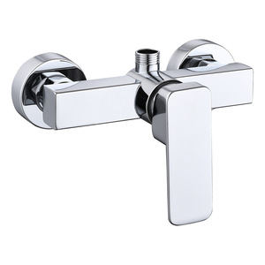 Zimani Concealed Shower Faucet 2-Handle Ceramic Valve Core <b>Hot</b> <b>Cold</b> Water Mixing Bath Fixture - Product Image 1