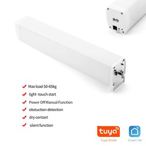 Cortina Eléctrica Inteligente con Control Remoto, Motor Dooya WIFI TUYA T12 100-240V con Riel para Cortinas y Persianas - Product Image 3