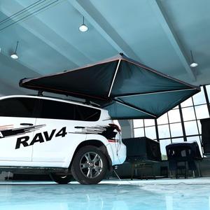 <span class=keywords><strong>Auvent</strong></span> pare-soleil en forme d'éventail à 270 degrés, idéal pour les auvents de camping des SUV tout-terrain et les pare-soleil latéraux de camping - Product Image 2