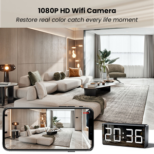 <span class=keywords><strong>Mini</strong></span> Cámara <span class=keywords><strong>de</strong></span> <span class=keywords><strong>Seguridad</strong></span> Inalámbrica WIFI con APP Tuya, con Reloj/Gafas/Bolígrafo/Llave <span class=keywords><strong>de</strong></span> Coche/Enchufe/Adaptador <span class=keywords><strong>de</strong></span> Corriente/Cargador en Miniatura - Product Image 2