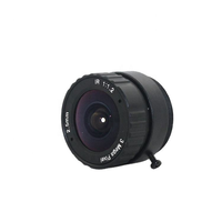 Objectif à mise au point manuelle OEM ODM 1/2.7'' 2.5mm F2.0, objectif numérique, dispositif de vision nocturne, objectif fixe, objectif à monture CS, objectif CCTV 3MP
