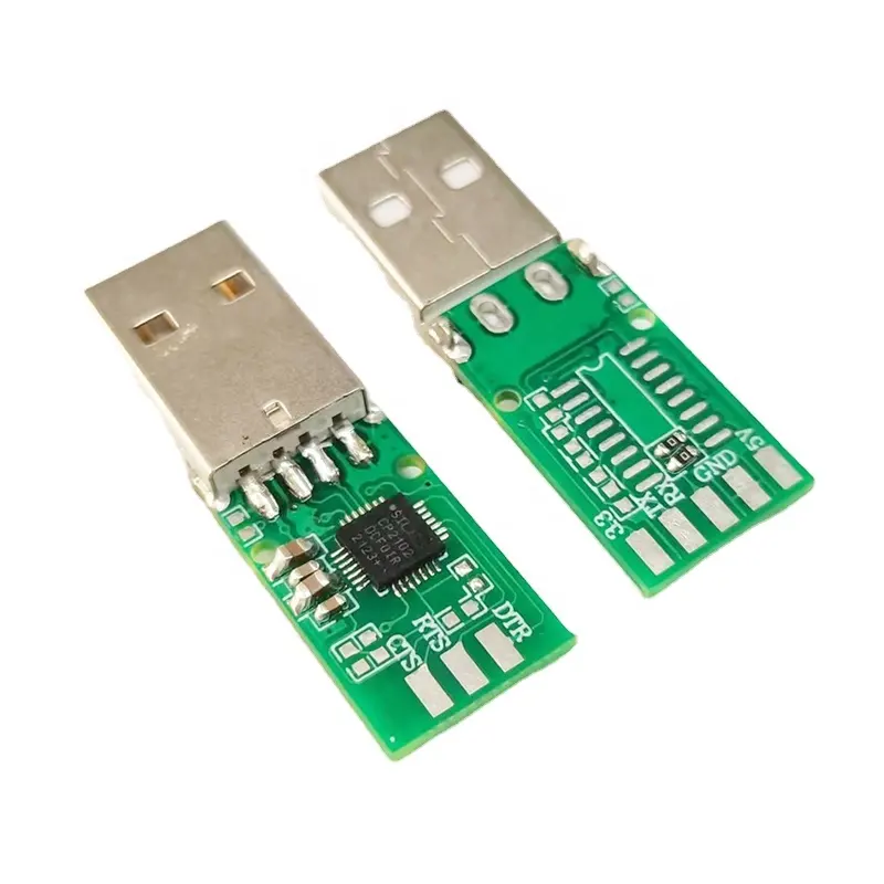 Silikon Labs CP2102 USB Uart TTL seviye 3.3V dönüştürücü adaptör PCB modülü USB TTL adaptörü Windows Mac Linux desteklenen