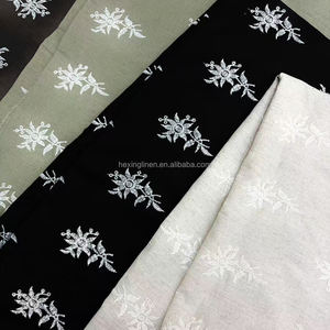2025 nouveautés 30% <span class=keywords><strong>lin</strong></span> 70% coton mélangé tissu de broderie solide, tissu brodé <span class=keywords><strong>au</strong></span> <span class=keywords><strong>mètre</strong></span>/<span class=keywords><strong>mètre</strong></span> - Product Image 6