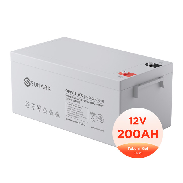 OPzV Maintenance Free Gel Batteries 12V 100Ah 150Ah 200Ah 250Ah Valve Regulated Tubular Solar Battery