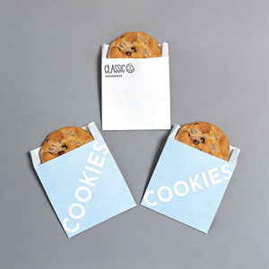 <span class=keywords><strong>Bolsas</strong></span> de <span class=keywords><strong>Papel</strong></span> Kraft Personalizadas, Reciclables, Resistentes a la Grasa y al Aceite, Aptas para Alimentos, con Logotipo, para Empacar Pan, Galletas y Baguettes - Product Image 5