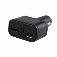 Mini Cargador de Coche GPS con Carga Rápida, Rastreo en Tiempo Real, SOS, Dispositivo Espía Oculto, Encendedor de Cigarrillos, Rastreador GPS 4G para Vehículos