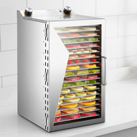 Meilleure Machine de Séchage Intelligente pour Fruits et Légumes à Prix Abordable, Déshydrateur Alimentaire Commercial et Domestique de Haute Qualité à 18 Niveaux
