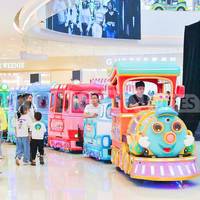 Train électrique sans rails à thème de dessin animé pour enfants - Parcs d'attractions et centres commerciaux