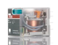Relais d'interface 1SVR405612R1100 CR-M024DC3L, bobine 24V, 3 contacts CO (SPDT), montage sur rail DIN, série CRM