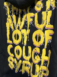 เสื้อฮู้ดดี้ผ้าฝ้ายหนานุ่ม 100% ทรงโอเวอร์ไซส์สำหรับผู้ชาย ลดราคาสุดคุ้ม! "น้ำเชื่อมแก้ไอเยอะมาก" - Product Image 5