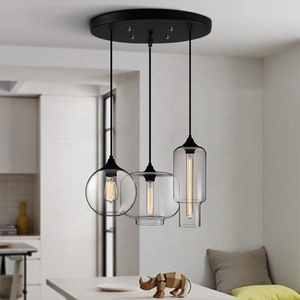 Đèn Chùm <span class=keywords><strong>E27</strong></span> Sang Trọng Hiện Đại Trang Trí Thiết Kế Đèn Treo Bằng Thủy Tinh Tròn Hình Quả Cầu Bong Bóng Led Cho Nhà Bếp - Product Image 5