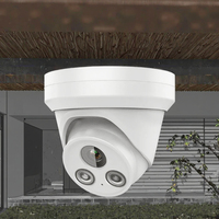 Kamera CCTV Dome PoE Techage 6MP Full Color 2.8mm IP67 Tahan Air Lensa Keamanan Luar Ruangan Jaringan IP Garansi OEM PTZ Dua Arah