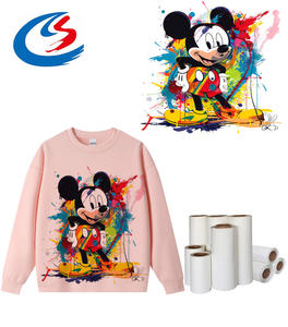 <strong>Mickey</strong> <strong>Mouse</strong> Patterns Heat Transfer Stickers Good Designs Cartoon Dtf Print Offset Litho Printing for Sweaters &amp; <strong>t</strong> <strong>Shirts</strong> - Product Image 1