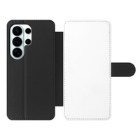 Für Samsung S-Serie Sublimations-Blanko-PU-Leder-Handyhülle DIY Handy-Brieftasche Bedruckbare Handyhülle für S26, S25, S24 Serie