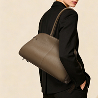 Sac Fourre-tout de Qualité Supérieure en Cuir Brillant, Sacs à Bandoulière d'Affaires Grande Capacité pour Femmes, Sacs à Main avec LOGO Personnalisé