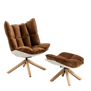 Miễn Phí Mẫu Duy Nhất Vòng Ghế Lười Biếng Túi Đậu Cánh Trứng Gấp Thư Giãn Phòng Ngủ Ngón Tay Nâng Ngồi Có Thể Ngả Màu Hồng Rocking Sofa Ghế - Product Image 5