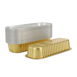 Boîte en aluminium et feuille d'aluminium pour friteuse à air chaud, pour griller le fromage au durian - Boîte rectangulaire pour four - Boîte en aluminium <span class=keywords><strong>alimentaire</strong></span> réutilisable - Product Image 4