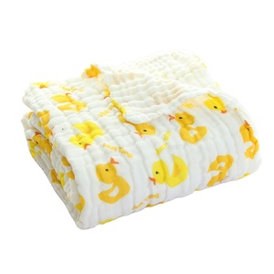 ผ้าห่มผ้าฝ้ายทารกแรกเกิดระบายอากาศนุ่มพิเศษผ้าฝ้ายออร์แกนิก 100% ผ้าห่มเด็กผ้ากอซมัสลิน 6 ชั้น - Product Image 6