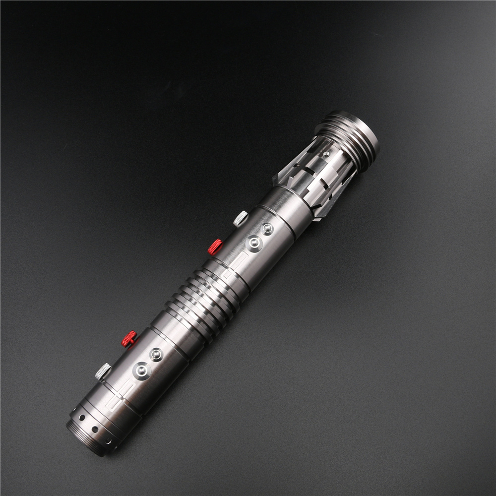 Световой меч TXQsaber Darth Maul с металлической рукояткой, световой меч «Темный Властелин» с тяжелыми дуэлями, световые мечи для столкновения