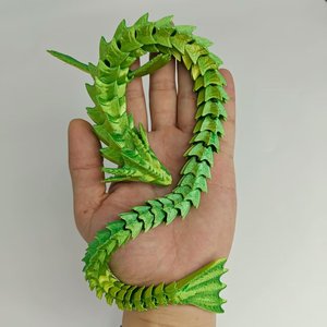 Oferta Especial: Juguete de Dragón Articulado Impreso en 3D ZSD, Temática de Películas y TV, Edad 12+, Disponible - Product Image 4