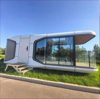 Relaxation Space Capsule Résidence mobile compacte et structure préfabriquée Prix raisonnables Maison de luxe Space Capsule