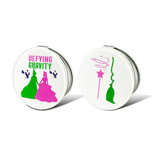 Espejos de Maquillaje Compactos de Bolsillo, Redondos, Plegables, de Lujo, con Logotipo Personalizado - Product Image 4