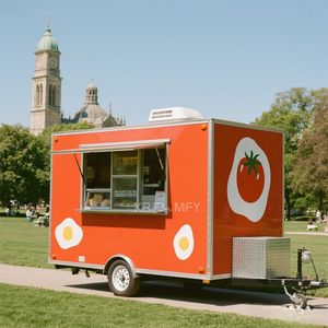 Camión de Comida Rápida Móvil Estilo Hotdog 2025, Nuevo Diseño de Carrito de Helados - Product Image 5