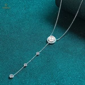 Collar con Colgante de Moissanita en Forma de Corazón de 0.67ct, Chapado en Platino sobre Plata S925, Diseño de Lujo Moderno para Fiestas, Marca KAHOOT - Product Image 3