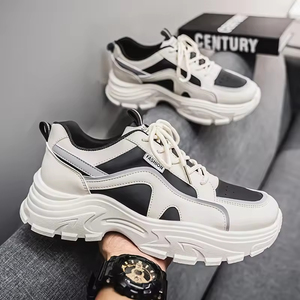 Chaussures de sport pour hommes, baskets tendance, chaussures athlétiques minimalistes pour hommes, nouvelles chaussures respirantes à semelle souple, plateforme pour femmes, chaussures de marche et de course - Product Image 1
