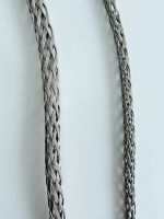 Kit de chaussette de câble en acier galvanisé Maille d'oeil flexible antidérapante pour les poignées de traction de fil de tuyau de corde Lassos Cable Wire Rope Clip