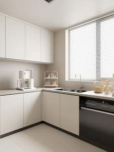 Gabinetes de Cocina Modulares Modernos con Tablero de Partículas Ecológico, Diseño Personalizable, Resistentes al Agua y Fáciles de Instalar - Product Image 3