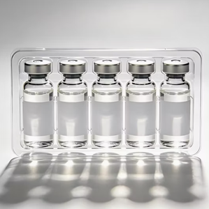 Flacons en verre transparent de 3/5/10 ml en gros avec boîte d'emballage, étiquette personnalisée et bouchons argentés, faible MOQ, en stock, expédition rapide - Product Image 5