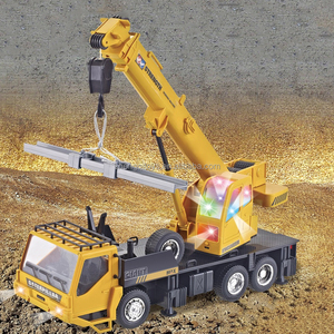 <span class=keywords><strong>Grue</strong></span> de chantier électrique <span class=keywords><strong>télécommandée</strong></span> en plastique de <span class=keywords><strong>grande</strong></span> taille pour enfants, véhicule d'ingénierie, simulation, camion de transport 8 canaux - Product Image 4