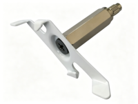 Kit de fixation pour éclairage sur rail en plafond suspendu, avec clip en T, en métal durable, pour bureau et usage commercial intérieur