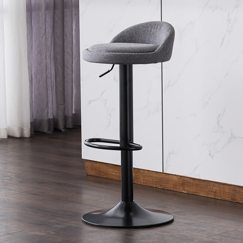 Gris - Version haute [Tissu, Base noire]